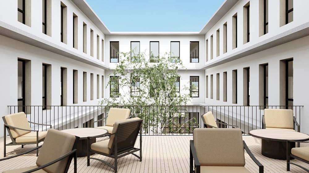 Patio Centro Residencial Mayores