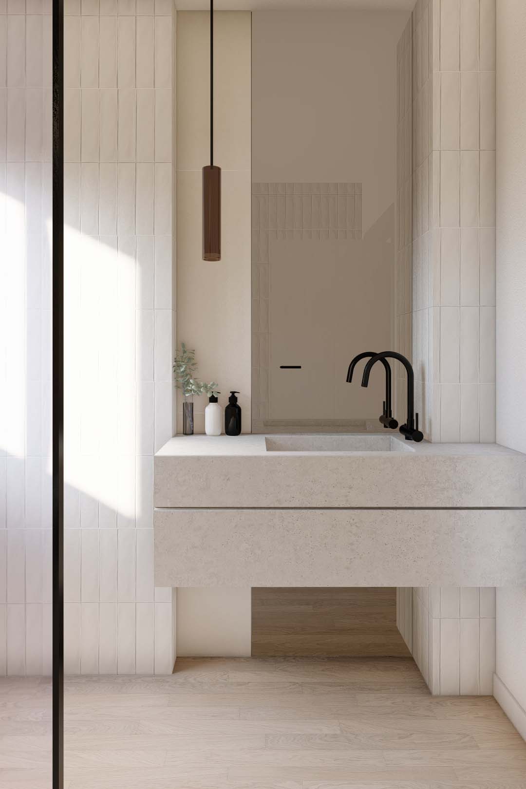 baño vivienda unifamiliar