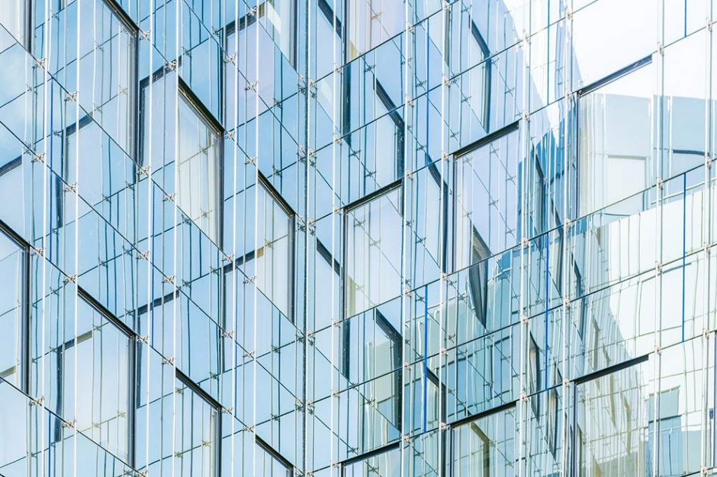 edificio de cristal